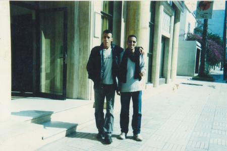 mon  ami ahmed etayab  a  casa ( bank  el firdaws )