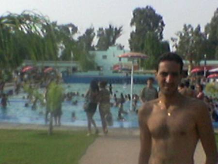 picine  dyamand vert  a  Fes